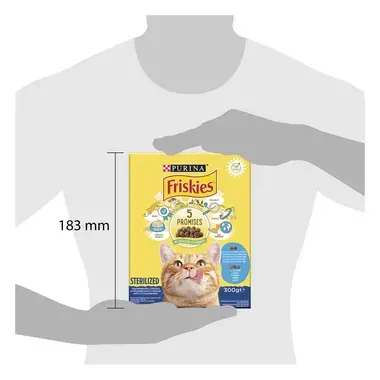 Friskies Cat Sterile hrana za sterilisane mačke sa lososom i povrćem