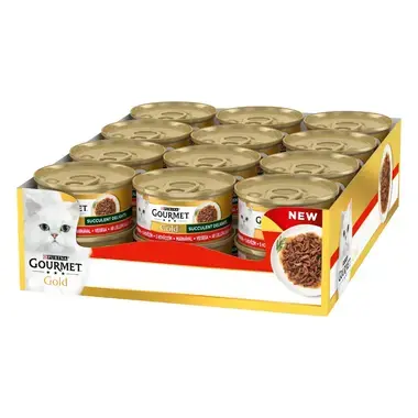 PURINA GOURMET Gold beef, vlažna hrana za mačke